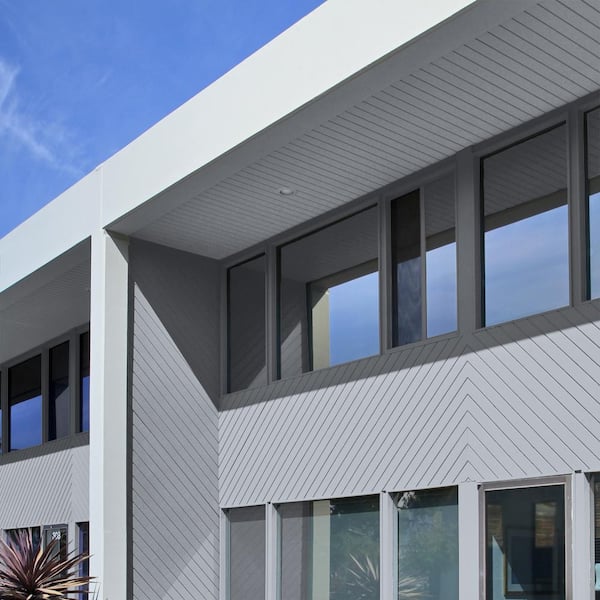 1 gal. #610F-4 Silver Service Satin Exterior Paint