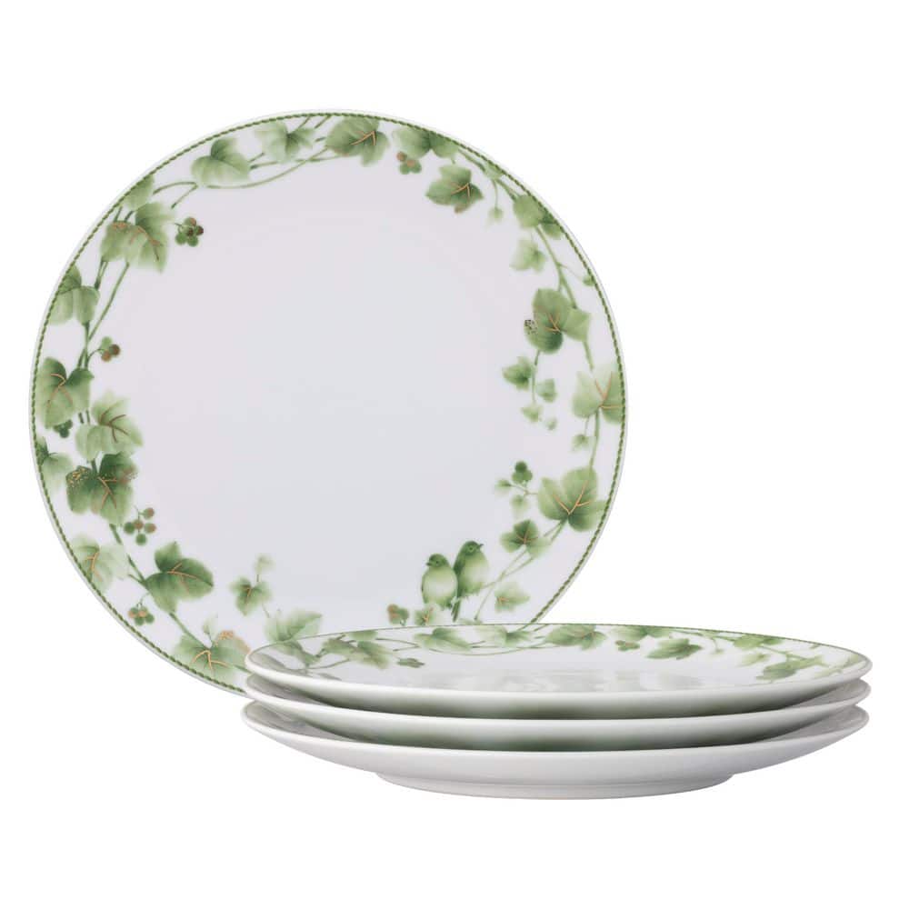Ivy Whisper 8.25 in. Porcelain (Green) Salad Plates, Set of 4 price history on PriceWatchPro