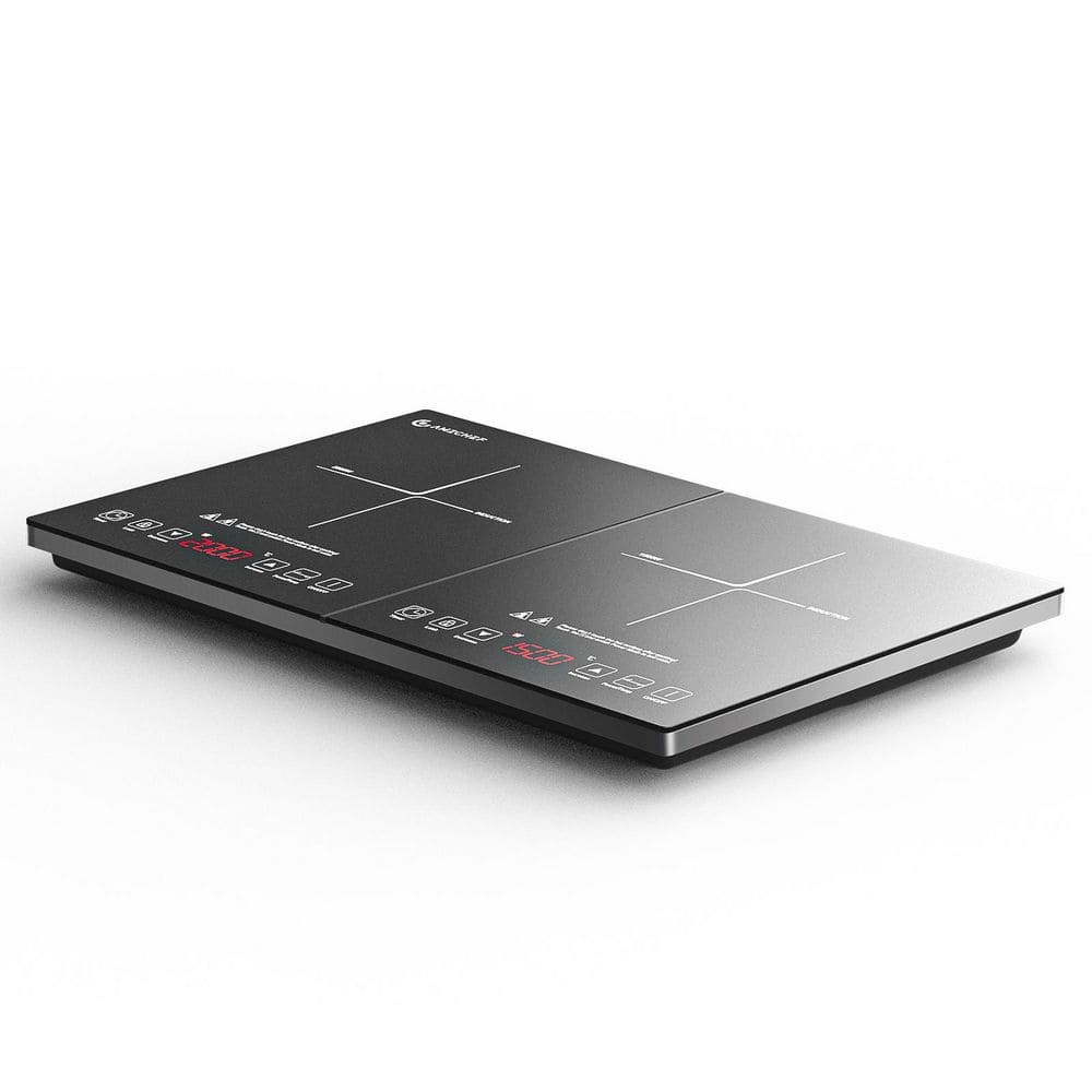 22 in. 2 Elements Electric Glass Top Induction Cooktop in Black with 3 Hour Timer,10 Temperature,1800W Power,Safety Lock price history on PriceWatchPro