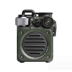 Wild Mini Rugged Waterproof Bluetooth Portable Speaker in Green