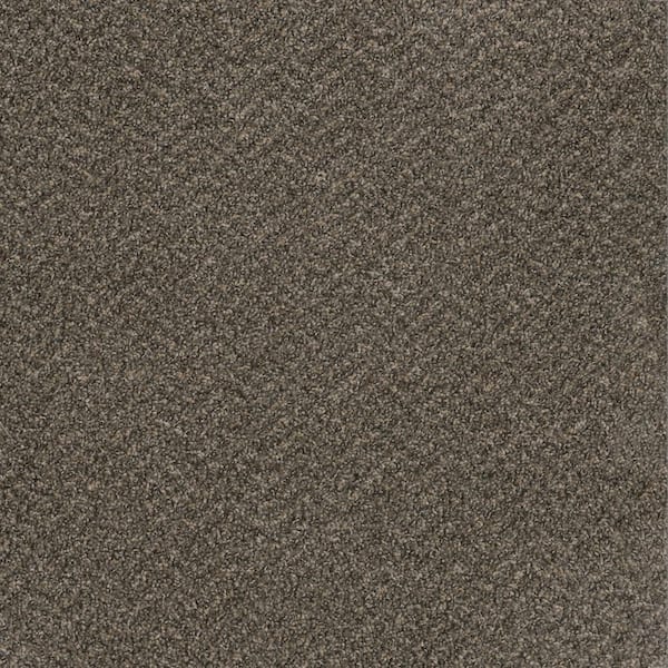 Gallop - Maverick - Gray 12 ft. 24 oz. SD Polyester Texture Full Roll Carpet (1080 sq. ft./Roll)