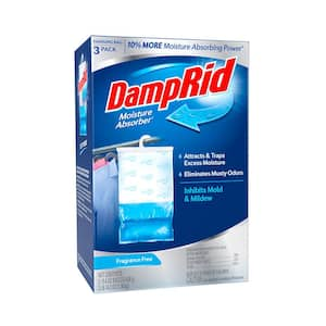 DampRid 15.4 oz Hanging Moisture Absorber, Pack of 3, Fragrance Free  FG83FFESB - The Home Depot