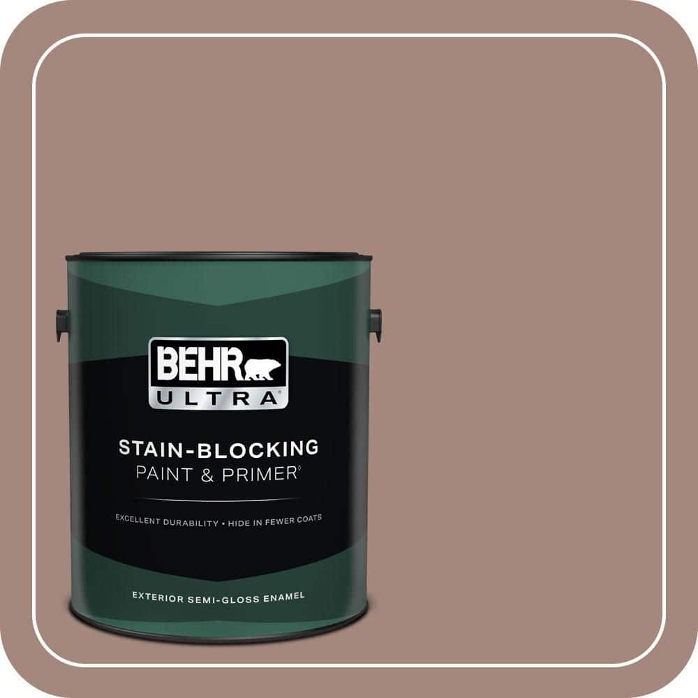 1 gal. #BNC-11 Pink Granite Semi-Gloss Enamel Exterior Paint & Primer price history on PriceWatchPro
