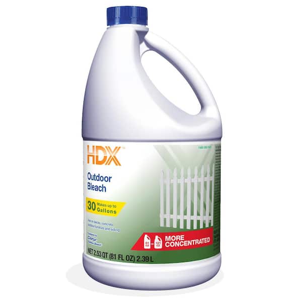 HDX 81 oz. Outdoor Cleaning Bleach (3-Pack)