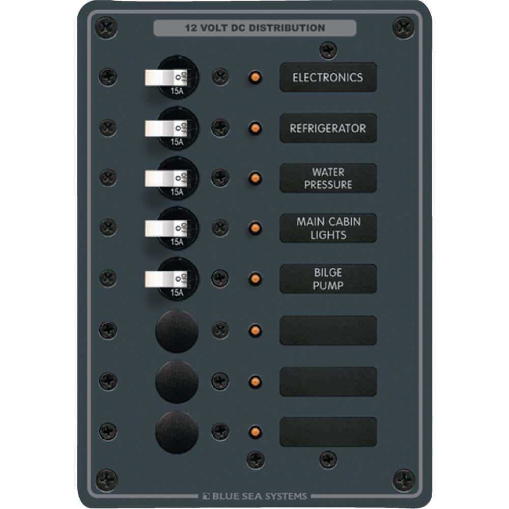 Traditional Metal DC Circuit Breaker Panel - 8 Positions price history on PriceWatchPro