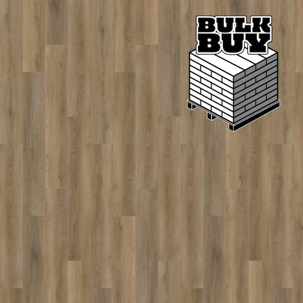 Mohawk Elite Protected Oak 20 MIL T x 9.13" W x 60" L Click Lock Waterproof Lux Vinyl Plank Flooring(1278.24 sq. ft./pallet)