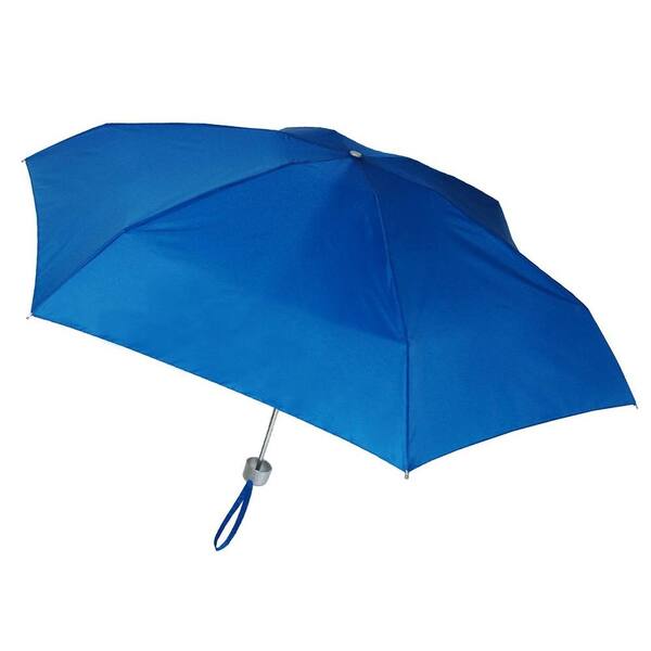 London Fog 40 in. Arc Ultra Mini Manual Umbrella in Sea Blue