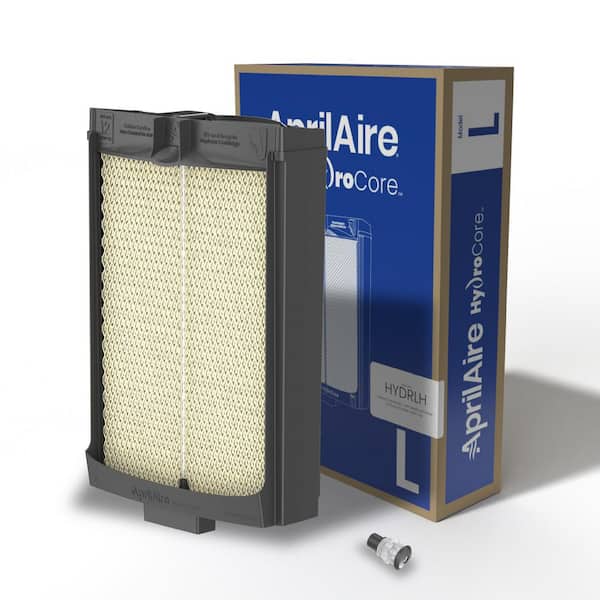 AprilAire HYDRLH Hard Water Maintenance Kit for April Aire 720 Series Humidifiers with L Hydro Core Water Panel Cartridge, Orifice