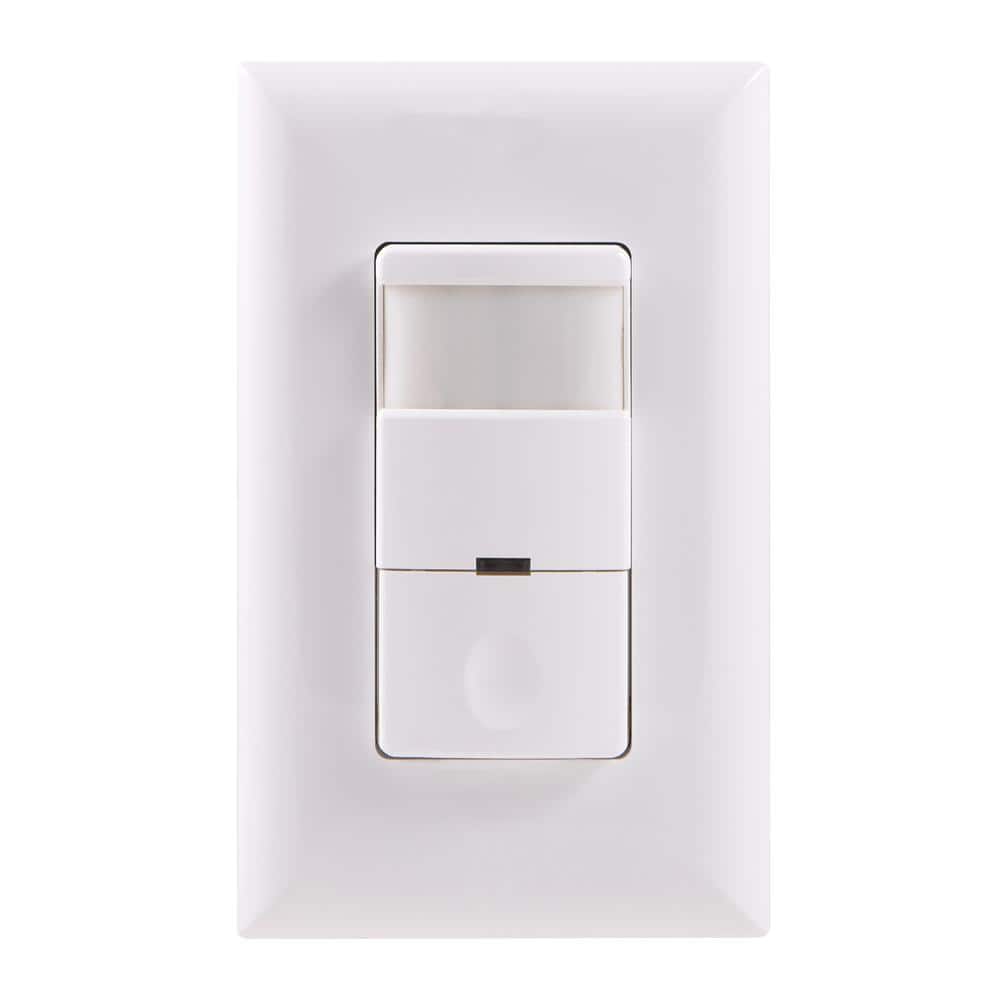 Motion-Sensing Switch with Automatic Shut-Off Feature, White 11927 - The Home Depot