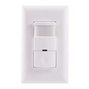 Motion-Sensing Switch with Automatic Shut-Off Feature, White