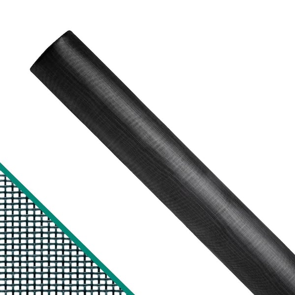 Saint-Gobain ADFORS 84 in. x 10 ft. Charcoal Fiberglass Pool and Patio Screen Roll