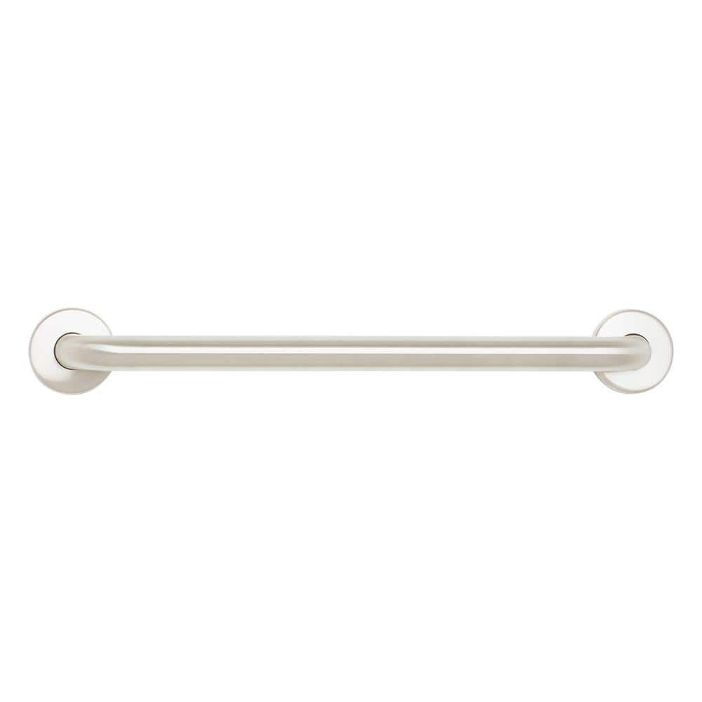 SEACHROME 18 in. x 1-1/4 in. Dia Stainless Steel Wall Mount ADA Compliant Bathroom Shower Grab Bar in Satin