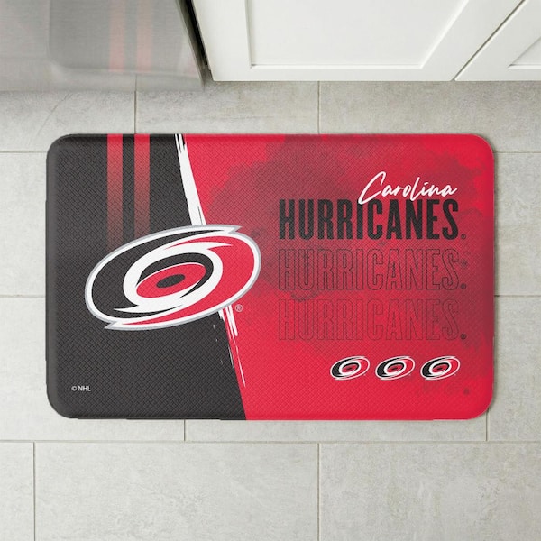 NHL Carolina Hurricanes Painterly Floor Mat 18×30 inches