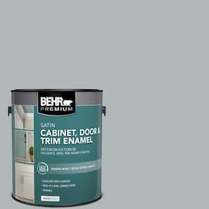 1 gal. #N450-3 Meteor Shower Satin Enamel Interior/Exterior Cabinet, Door & Trim Paint