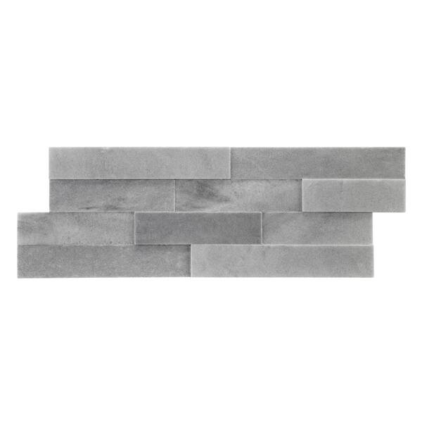 marble♡ CRUZ BAY STUDIO Cliffside Panel 8 in. x 22 in. Lunar Honed