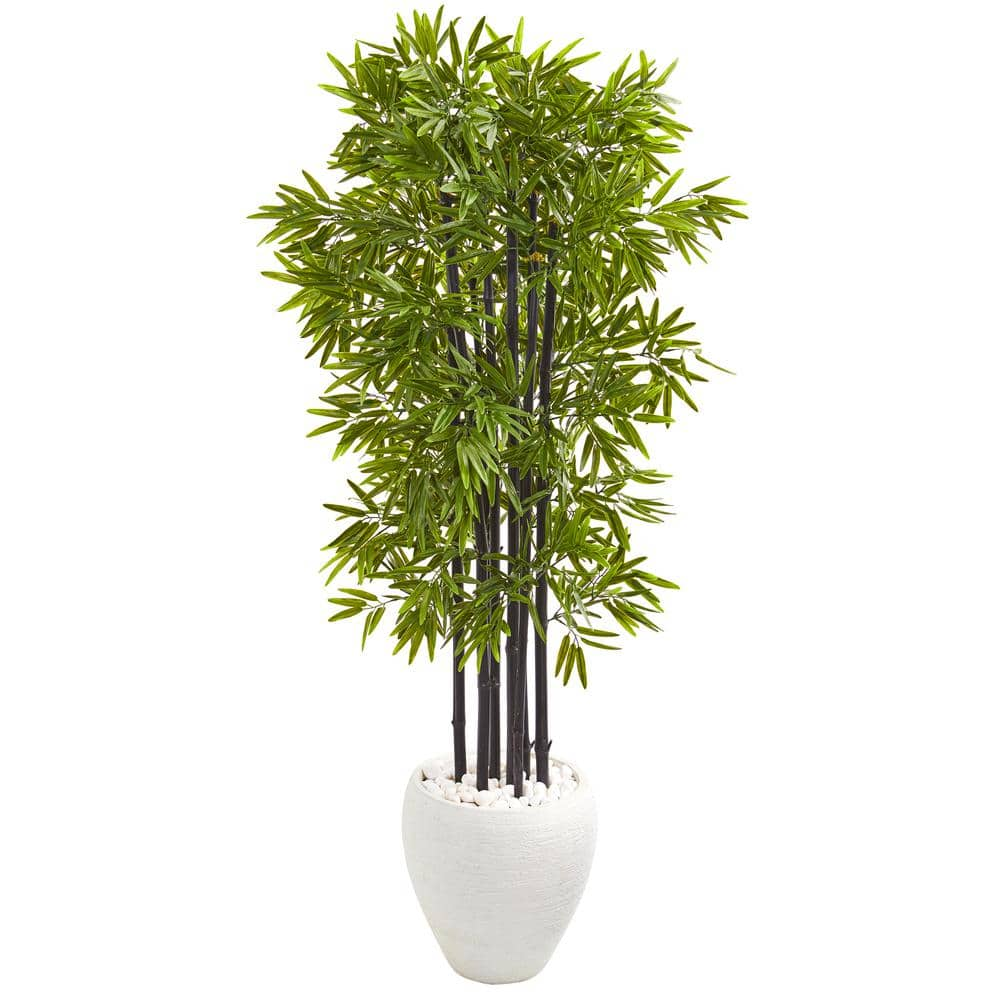 Charlton Home® 7 ft. H Bamboo Artificial Tree UV Resistant (Indoor/Outdoor)