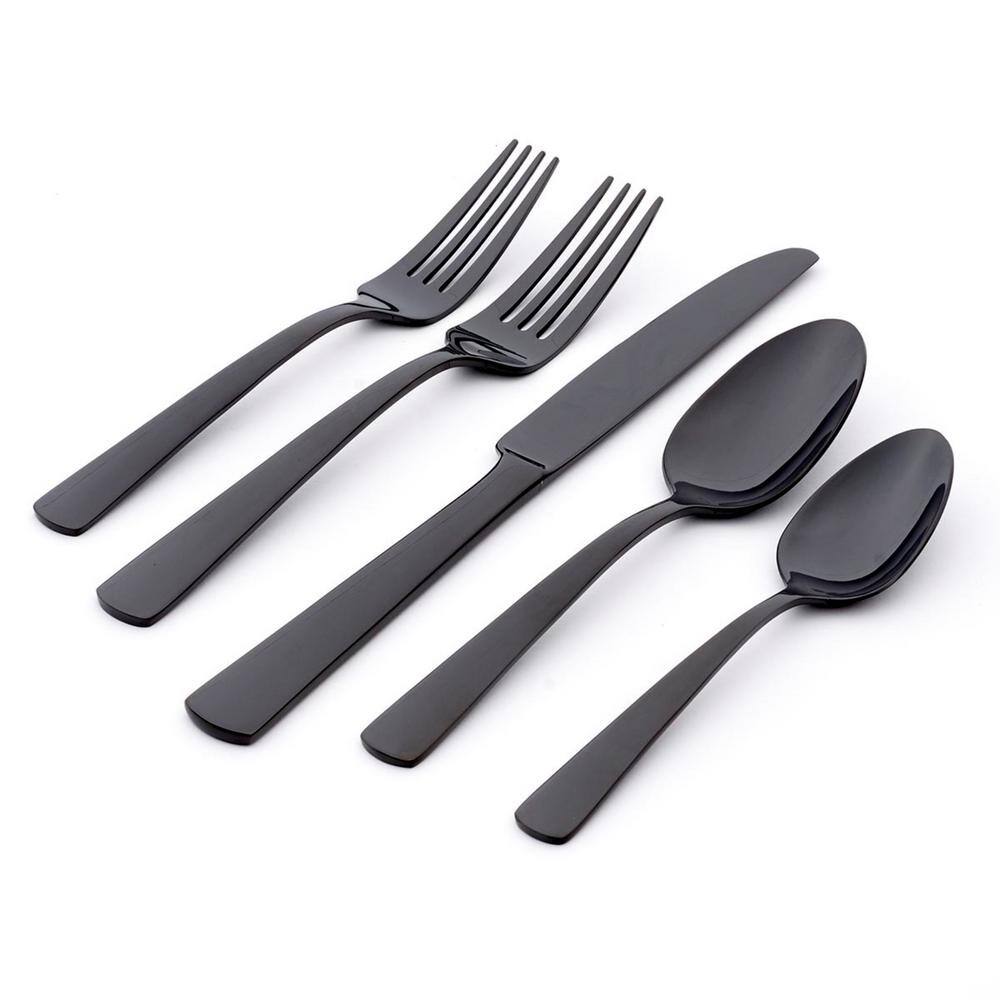 Oneida Oneida Aptitude Glossy Midnight 20 Piece Set, Service for 4