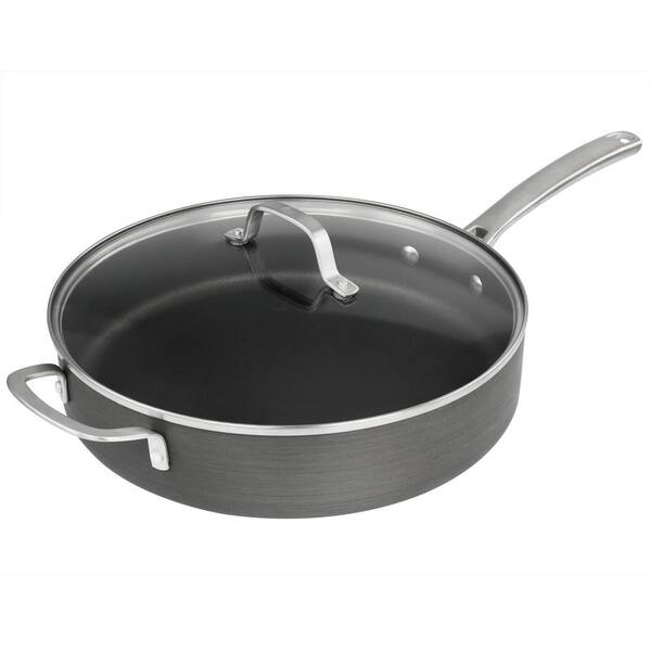 Calphalon Classic 12 Inch Hard-Anodized Nonstick All Purpose Pan with Lid, Cookware