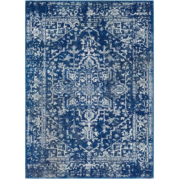 Livabliss Demeter Blue Doormat 2 ft. x 3 ft. Indoor Area Rug