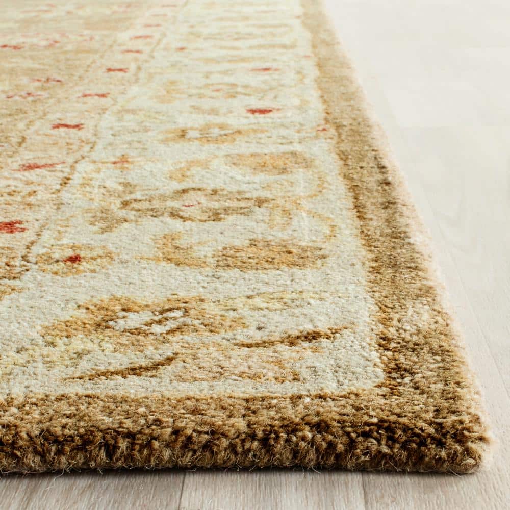 Heirloom Blue Wool 27" Tufted Runner Rug