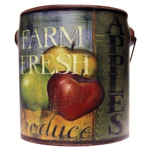 Farm Fresh Ceramic Candle Juicy Apples