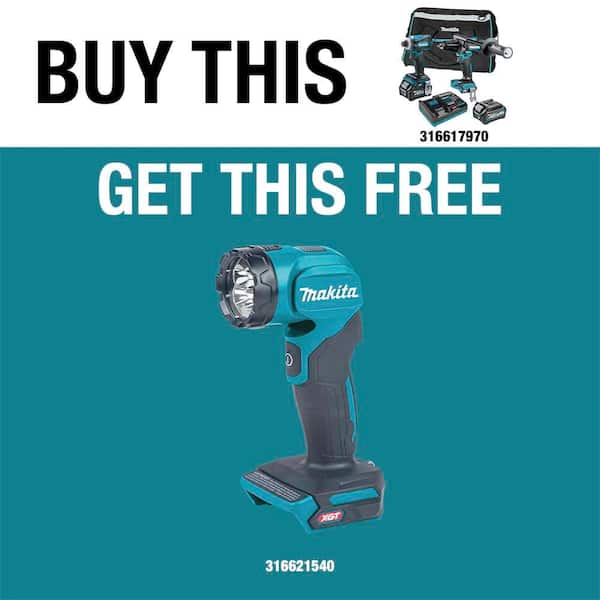 40V Max XGT Brushless Cordless 2-Pc. Combo Kit (Hammer Driver-Drill/Impact Driver) 2.5Ah