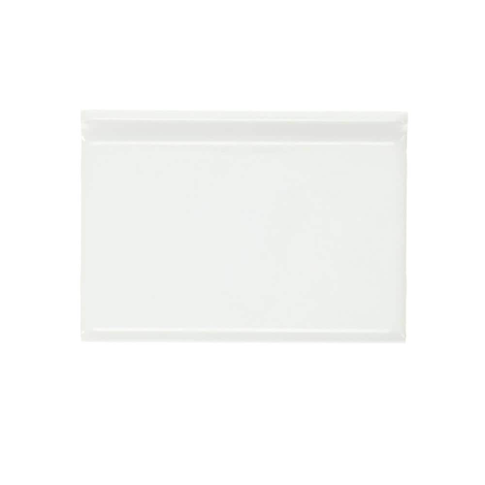 Daltile Restore Bright White 4-1/4 in. x 6 in. Glazed Ceramic Cove Base  Trim Tile (0.167 sq. ft. / Piece) 0190S3419T1P1 - The Home Depot