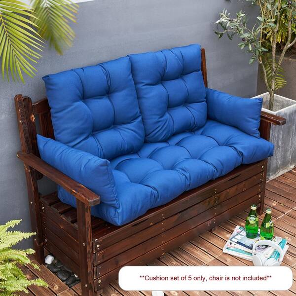 outdoor bench cushion set