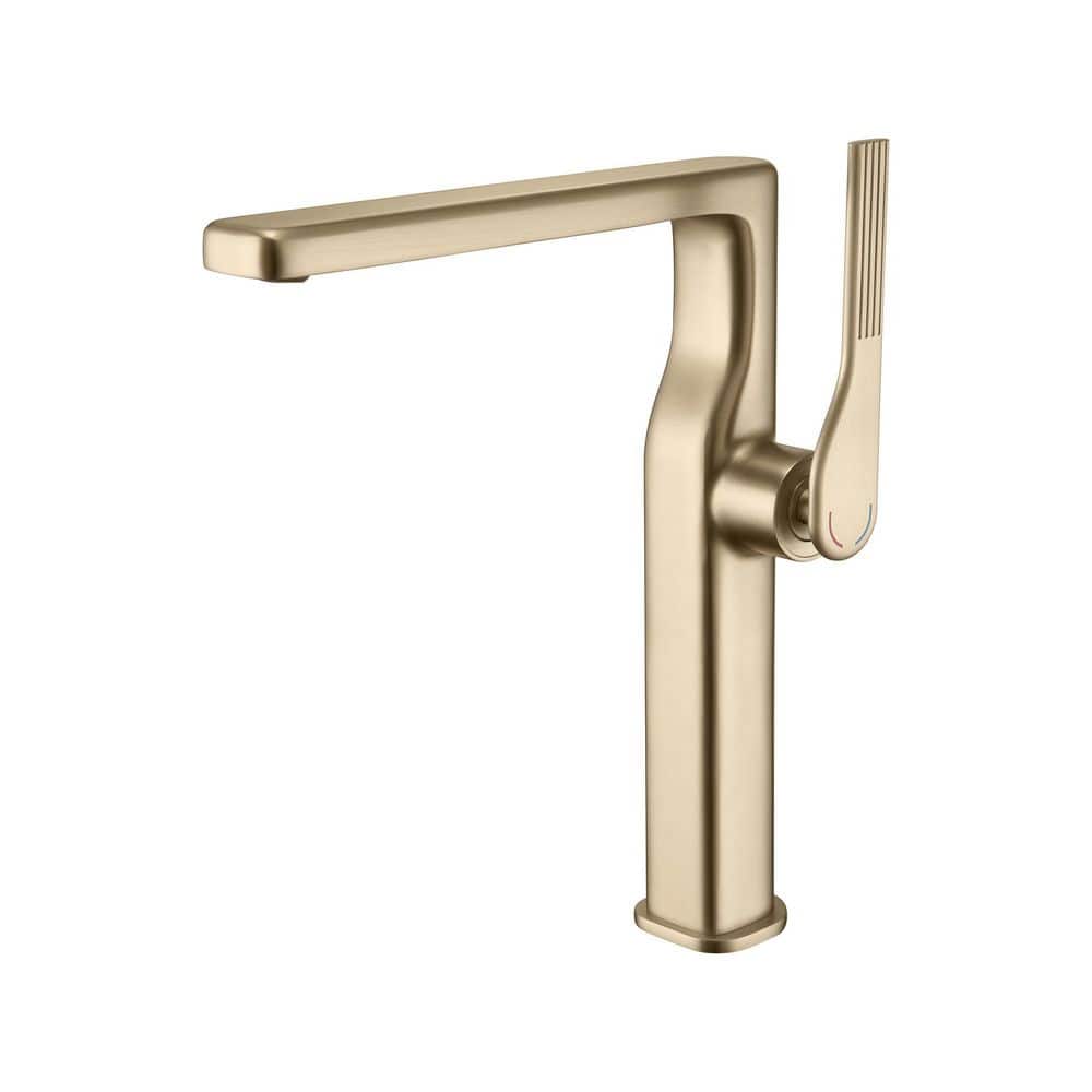 Bathroom Sink Faucet Single Hole Standard with Single-Handle in Glod price history on PriceWatchPro