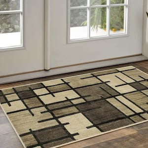 Fairfield Oyster 2 ft. x 4 ft. Scatter Area Rug