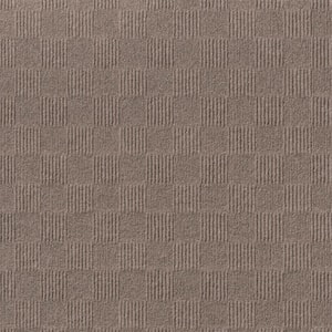 Cascade - Taupe - Brown Commercial/Residential 24 x 24 in. Peel and Stick Carpet Tile Square (60 sq. ft.)