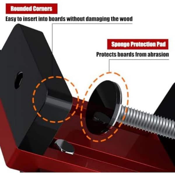 Adjustable Aluminum Alloy Cabinet Door Installation Jig with