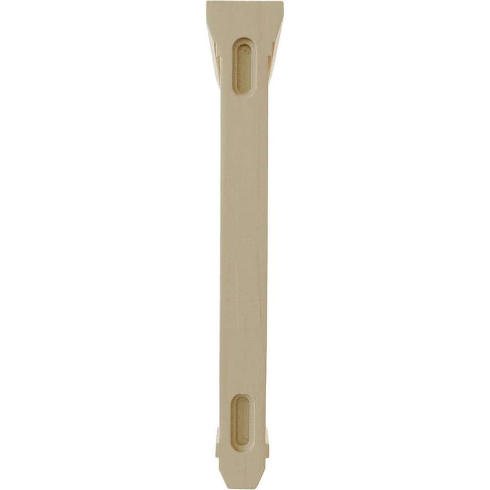 14" Unfinished Rubberwood Corbel Bracket