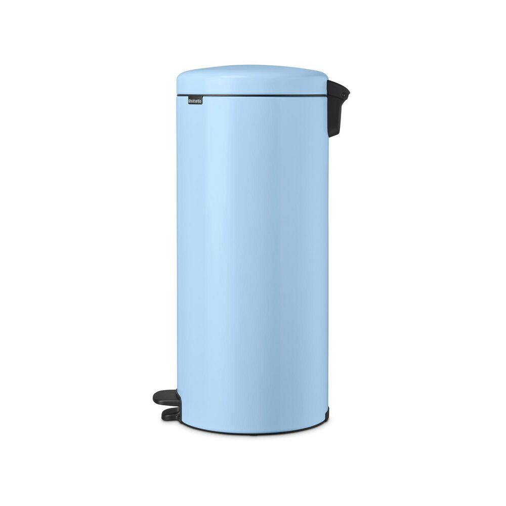 Dreamy Blue 8 Gallon Fingerprint Resistant Step Trash Can