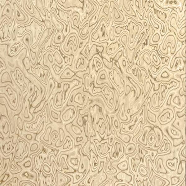 Calhome 1/4 in. x 48 in. x 4 ft. Square Edge Light Brown Finished Veneer MDF Boards (5-Pieces)