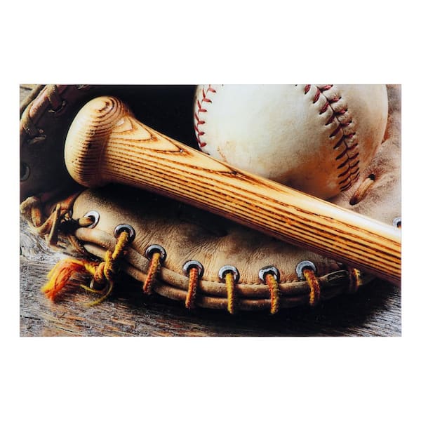 Yosemite Home Decor "Play Ball" Unframed Color Sports Photography Wall Art 24 in. x 36 in.
