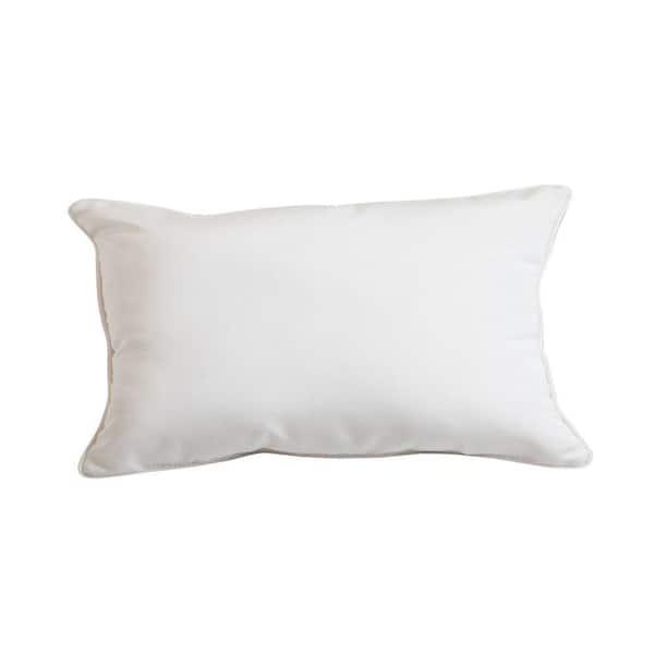 RST Brands Canvas 13 in. x 20 in. Outdoor Lumbar Pillow