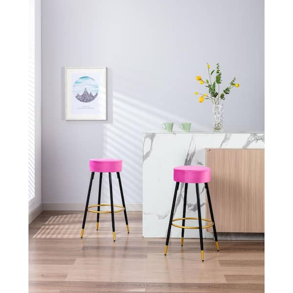 Fuchsia shop bar stools