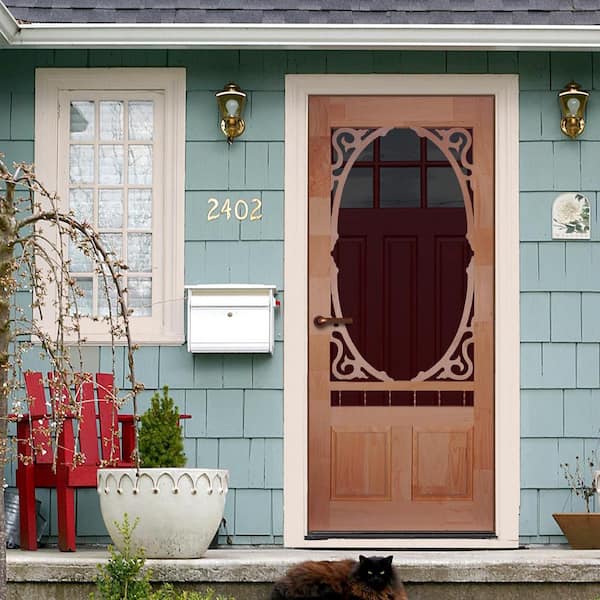 Kimberly Bay 36 in. x 80 in. Clarington Hinged Unfinished