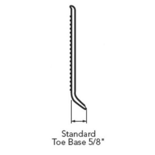 Pinnacle Fawn 6 in. x 120 ft. x 1/8 in. Rubber Wall Cove Base Coil