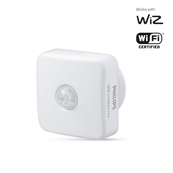 Aanpassen compromis Zeep Philips Smart Motion Sensor for Philips Smart Wi-Fi WiZ Wireless Connected  Light Bulbs 560771 - The Home Depot