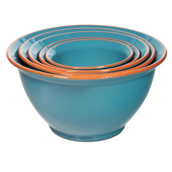 HOME ESSENTIALS AND BEYOND Terracotta Mixing Bowls (Set of 5)