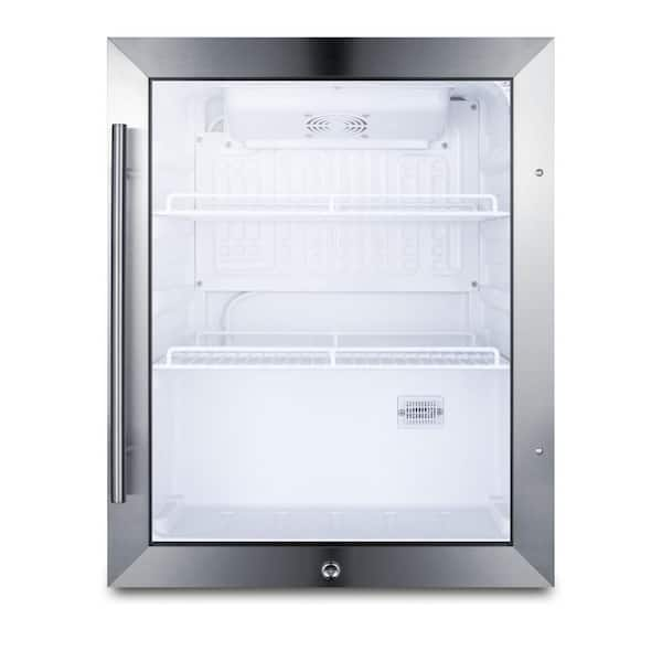 19 in. 2.1 cu. ft. Commercial Refrigerator in Black