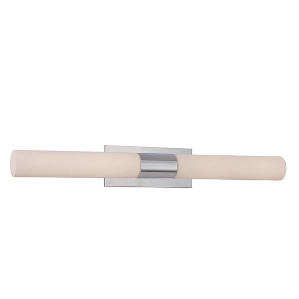 WAC Lighting Elementum 30 in. Chrome LED Vanity Light Bar and Wall Sconce, 2700K