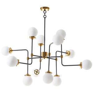 Black - Sputnik - Chandeliers - Lighting - The Home Depot