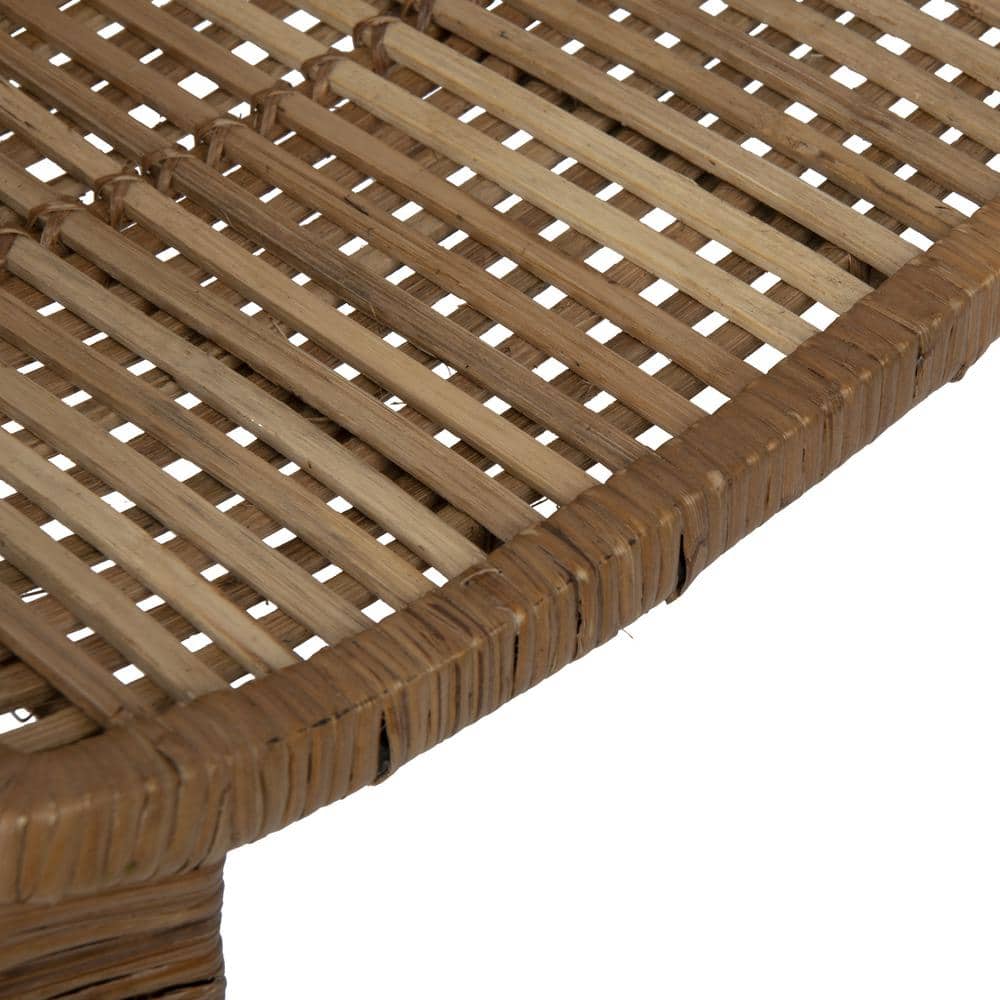 Sustainably Sourced White Metal Boho Accent Chair