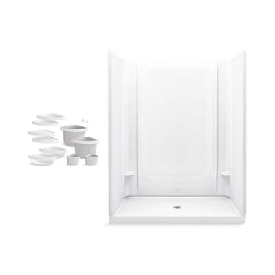 60 X 34 Shower Stalls Kits Showers The Home Depot