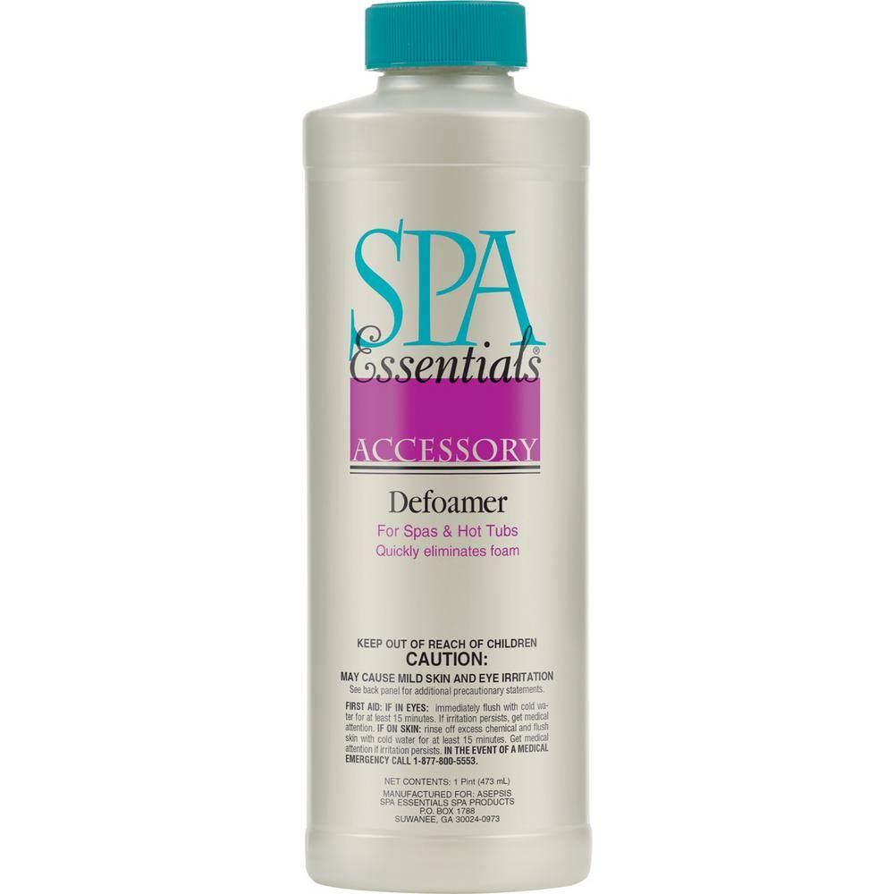 Spa Essentials 1 pt. Defoamer Pool Clarifier 32424000 The Home Depot
