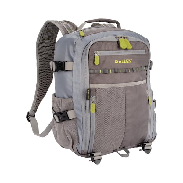 Allen Company Chatfield Compact Fishing Backpack 12L x 6W x 15H - Gray