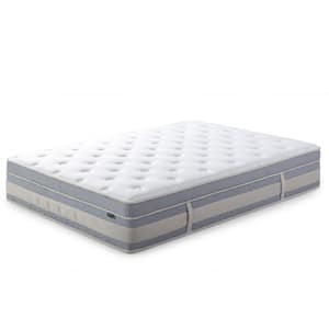 Cooling King Firm Quilted Pocket Spring Hybrid 14 in. Bed-in-a-Box Mattress